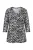 Ulla Popken Shirt  zwart / wit