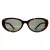 Saint Laurent Katoog Dames Donker Gespikkeld Havana Grijs SL M154