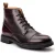 Base London Boulton Leren Heren Bordo Enkellaarzen