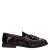 POSH by Poelman lak loafers donkerbruin