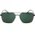 Hugo Boss groene lens mat ruthenium zwarte zonnebril