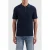 Pure Path regular polo met textuur donkerblauw