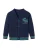 MINOTI Gebreid vest  donkerblauw / groen / wit