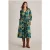White Stuff Megan Jersey Midi Dress Black Print