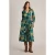 White Stuff Megan Jersey Midi Dress Black Print