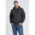 Petrol Industries – Heren Plus Size hoodie met print maplewood – Zwart –