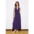 Platte, mouwloze maxi-jurk voor dames, chique/avond skaterjurk
