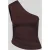 Pieces Blousetop met one-shoulderhals