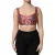Floral Brocade Bustier Crop Top