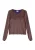 Usha Blouse  olijfgroen / braam
