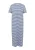 comma casual identity Jurk  lichtblauw / wit