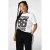 MS Mode T-shirt Plus Size met print – wit