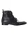 Jimmy Choo Marlin Slangenprint Enkellaarsjes in Zwart Leer