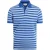 McGregor Oxford Piquee Stripe Polo Kobalt