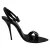 Saint Laurent Gippy Gespschoen Hakken in Zwart Patentreferentie