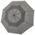 Doppler Paraplu  grijs / donkergrijs