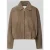 My Essential Wardrobe regular fit leren jack van echt chevreau-suède model ‘Petra’