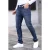 TRENDYOL MAN Heren Donkerblauw Effen Skinny Normale taille Jeans