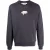 Gebroken wit Thunder Skate Fit marineblauw sweatshirt met ronde hals