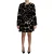 Fluwelen Mini Jurk Giraffeprint