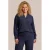 Exxcellent Plus Size top – donkerblauw