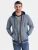 Ombre Sweatvest ‘OM-SSZP-0191’  donkerblauw