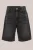 Blue Ridge – Heren loose fit denim short – Loose fit – Donkergrijs gemeleerd – Katoen –