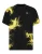Plein Sport Shirt ‘Splash’  goud / zwart