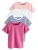 Next Shirt  navy / pink / rosa / wit