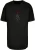 Merchcode Oversized shirt ‘Heart’  knalrood / zwart / wit