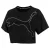 Puma x The Kooples Womens Tee Graphic Logo Cropped T-shirt 578390 01