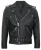 Brando zwart leren bikerjack met ‘Ghostrider’-spijkers