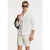Shiwi Rick Linen Long Sleeve Shirt Solid White