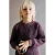 Mango Kids katoenen gebreide trui – aubergine