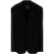Zwarte Stretch Twill Oversized Blazer
