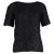 Moncler Maglioni Tricot Girocollo Gebreide Top in Zwarte Wol