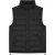Malelions Men Placket Padded Vest | Black
