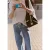 Mid Waist Wide Legs jeans in Loose Fit
