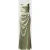 LUXUAR FASHION Avondjurk met cascadehals