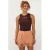 Ydence gebreide top met borduursels – bruin