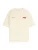 Bershka Shirt  lichtbeige / rood