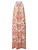 Ana Alcazar Jurk ‘Dorena’  beige / oranje