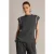 Yest top met strass-steentjes – grijs