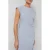 s.Oliver BLACK LABEL midi jurk lichtblauw
