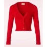 Let’s Go Dancing vest in Lipstick Red