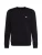 Lee Sweatshirt ‘PATCH CREW SWS’  zwart / wit