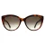Calvin Klein CK22520S 236 havana zwart bruin gradiënt zonnebril