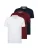 ABOUT YOU Shirt ‘Robin’  navy / bordeaux / wit