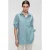 TRVL DRSS Long Polo Top Spring Green