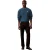 Calvin Klein Geweven herensweatshirt (Teal)